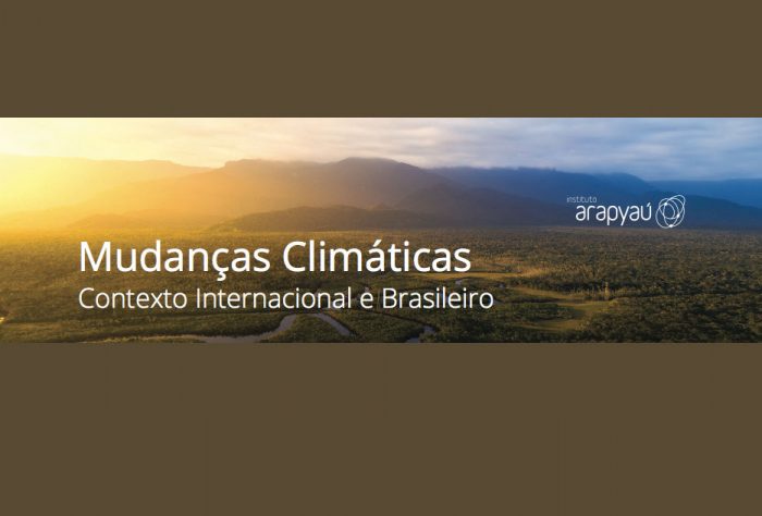 Capa mudanças climáticas no contexto internacional e brasileiro