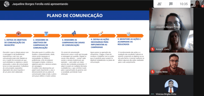 Apoio técnico para a Prefeitura de Ilhéus