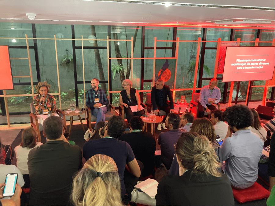 ilantropia comunitária: Arapyaú participa de painel no 12° Congresso GIFE