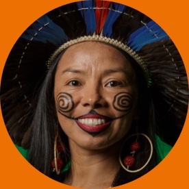 Retrato de Vanda Witoto