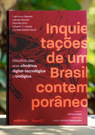 Capa do livro Inquietações de um Brasil contemporâneo
