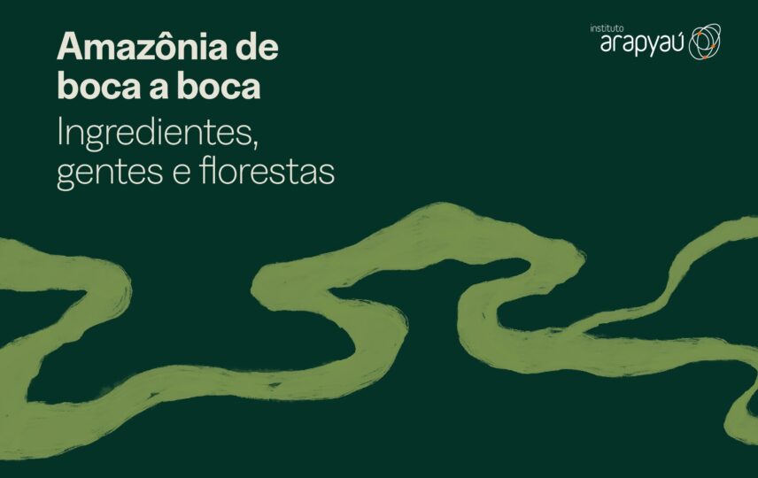 Capa: Mapa de ingredientes - Amazônia de boca a boca